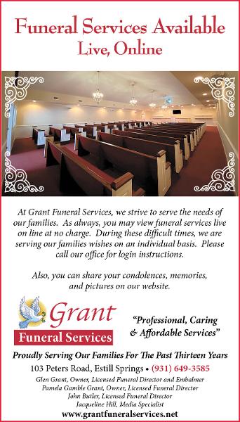 Grant Funeral Home Winchester Tn Obituaries