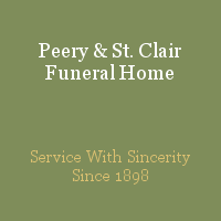 Peery And St Clair Funeral Home Obituaries