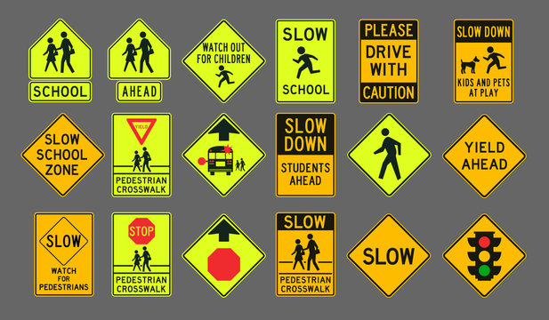 School Crossing Sign