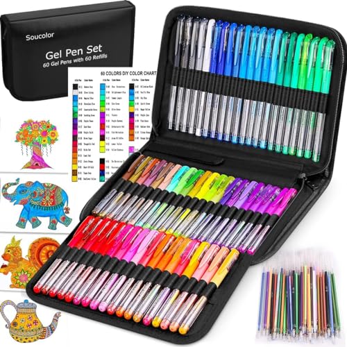 Best Gel Pens for Coloring Books